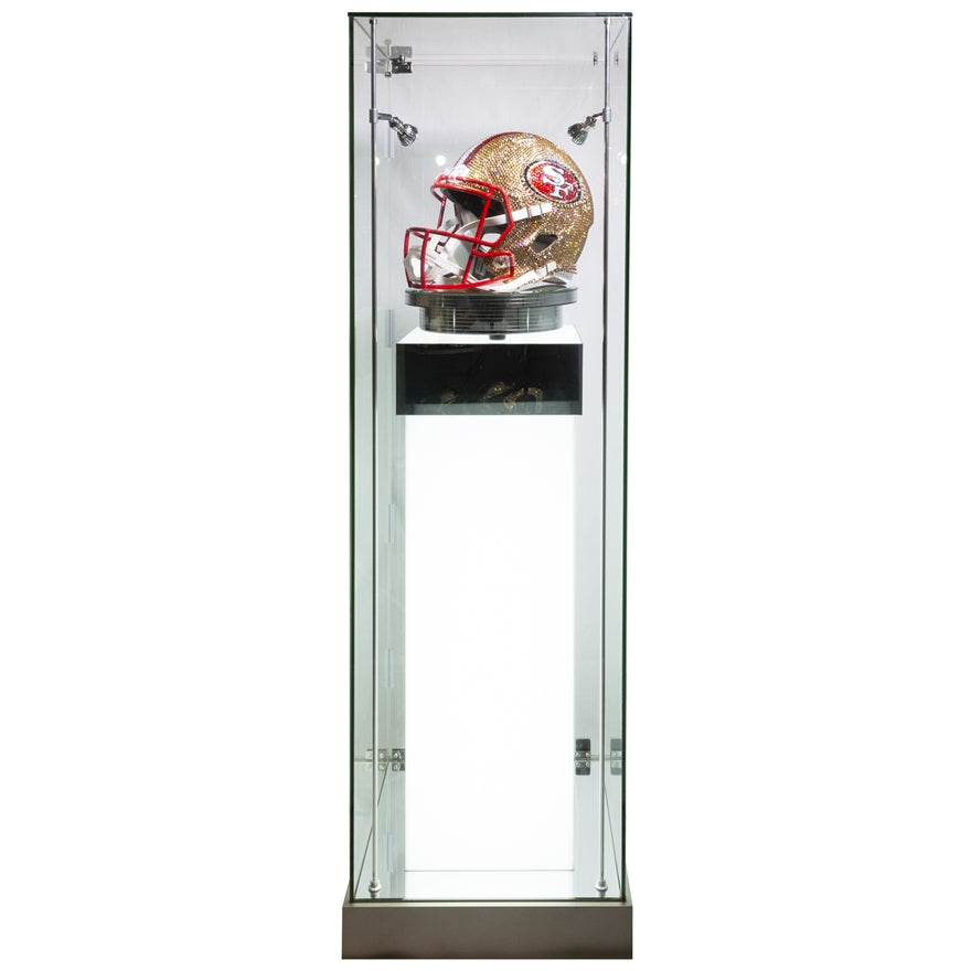 49ers Swarovski Crystal Full Size Helmet