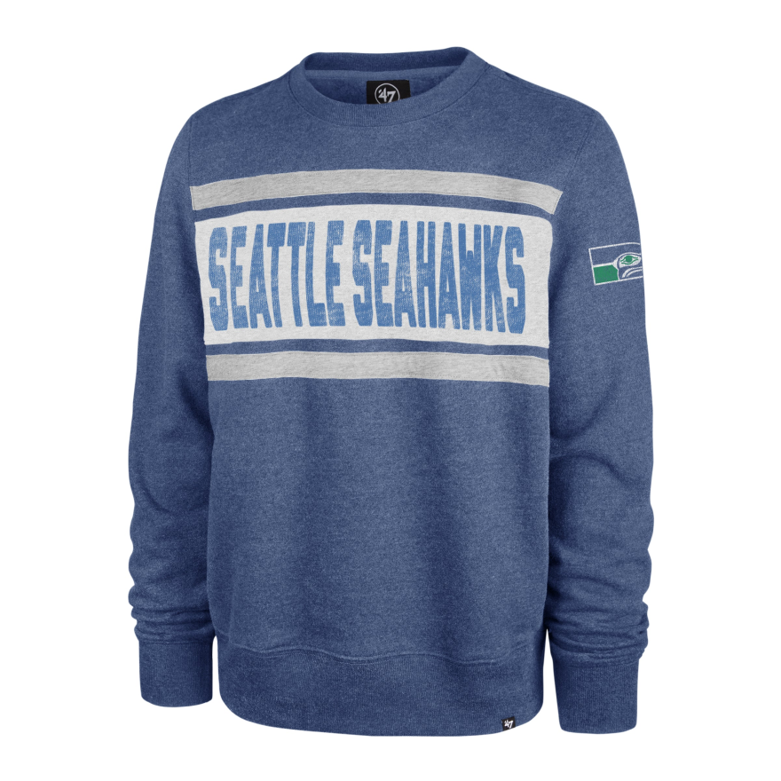 Seahawks '47 Brand Bypass Tribeca Crew