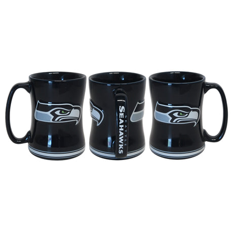 Seahawks 14oz Relief Sculpted Mug
