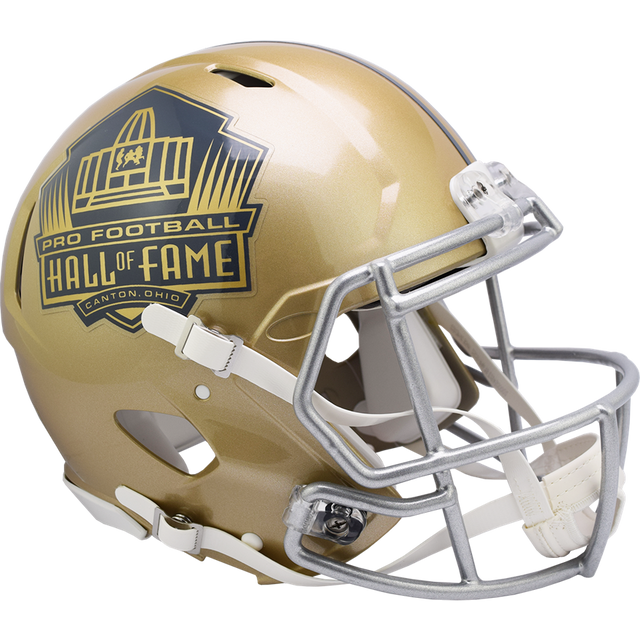 Hall of Fame Gold Speed Authentic Helmet