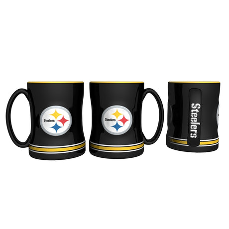 Steelers 14oz Relief Sculpted Mug