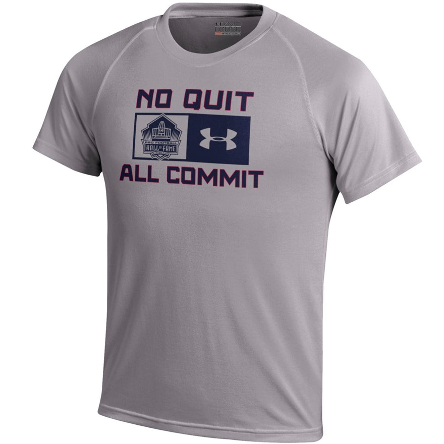 Hall of Fame Youth Under Armour Tech No Quit All Commit T-Shirt