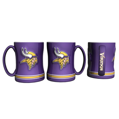 Vikings 14oz Relief Sculpted Mug
