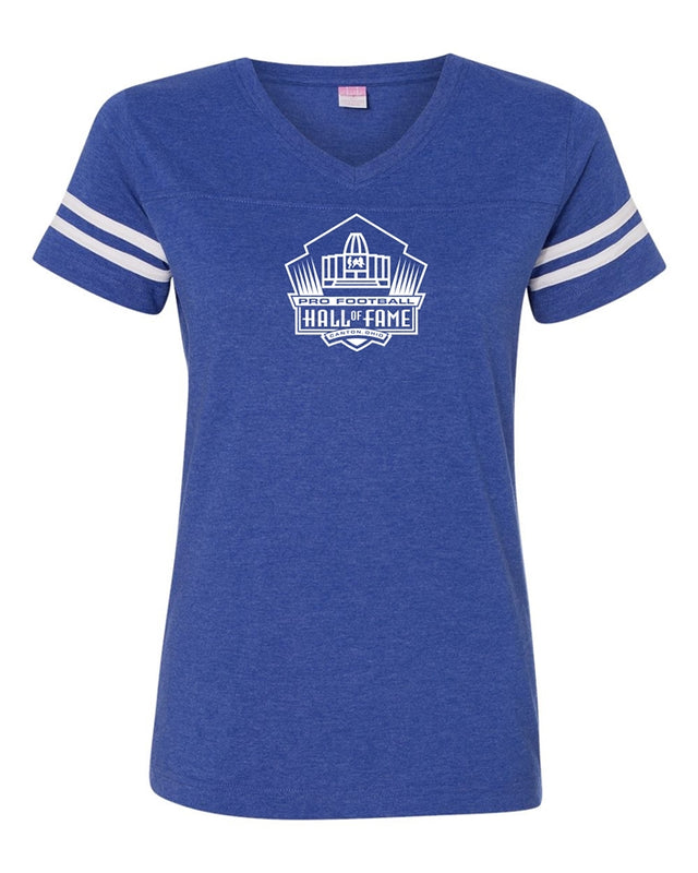 Hall of Fame Women's Logo Football T-Shirt
