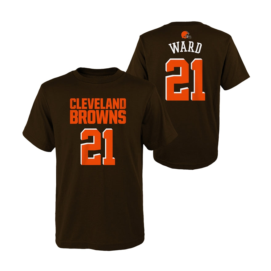 Browns Denzel Ward Youth Mainliner T-Shirt