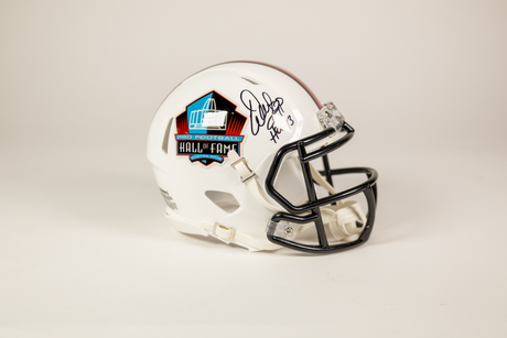 Warren Sapp Autographed Hall of Fame Mini Helmet