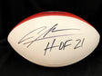 Charles Woodson Class of 2021 Autographed Hall of Fame Football