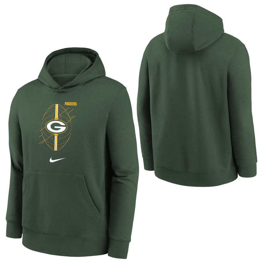Packers Youth Nike Club Sweatshirt