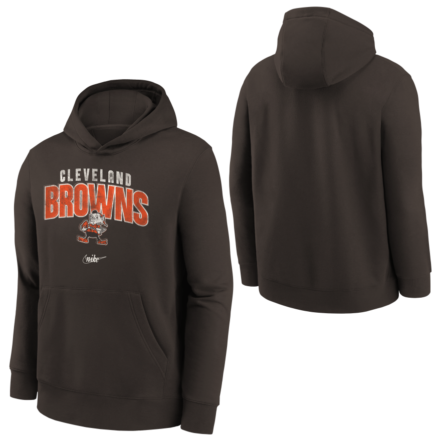 Browns Youth Nike Rewind Sweatshirt