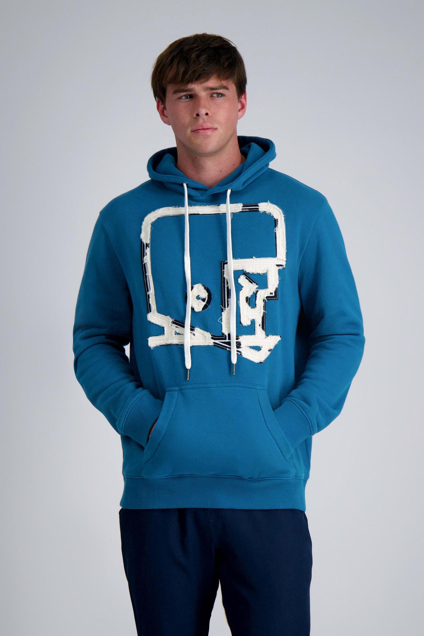 Pro Football Hall of Fame X Haggar - Green Graphic Helmet Pullover Sweatshirt