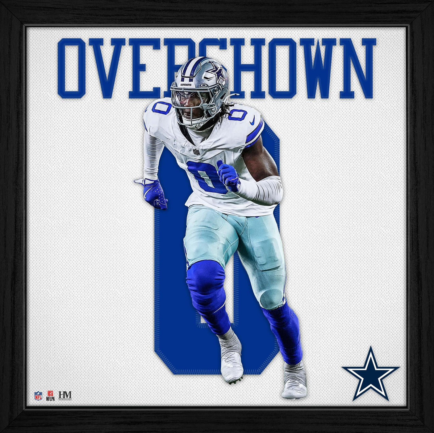 Cowboys DeMarvion Overshown Impact Jersey Frame