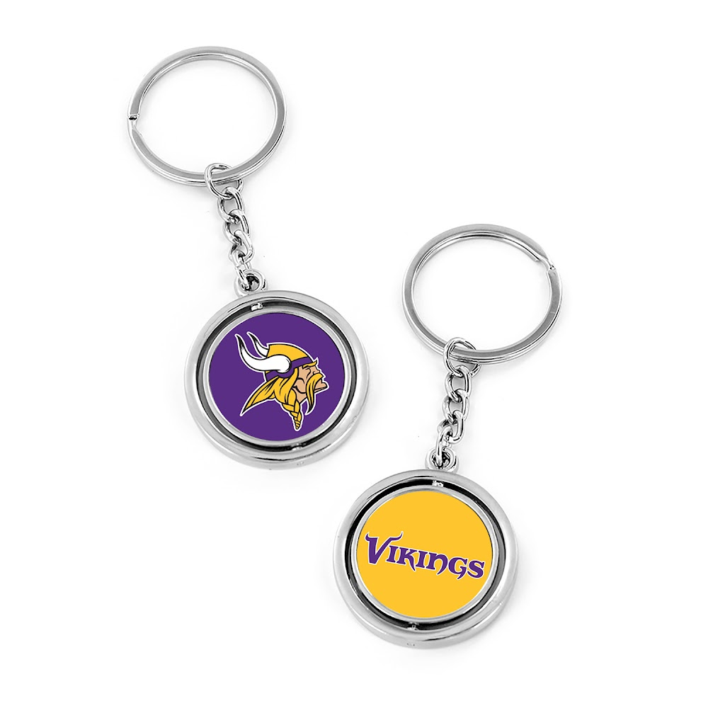Vikings Spinning Keychain
