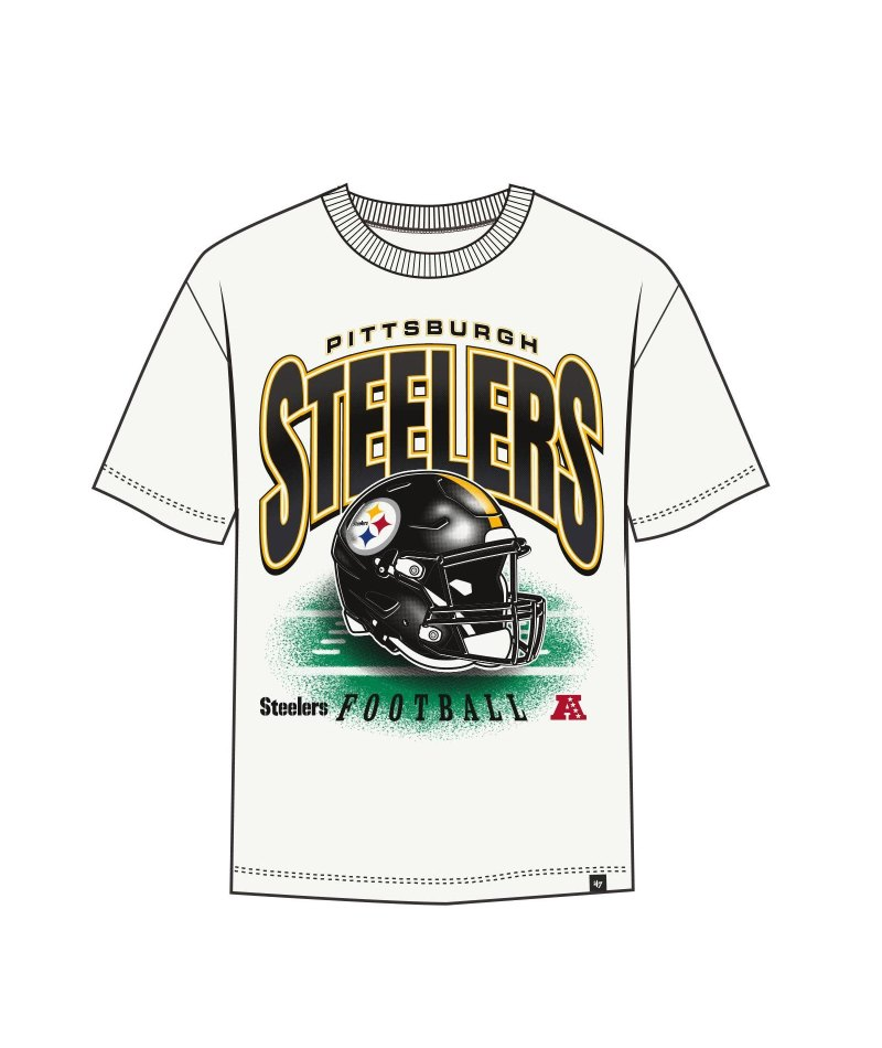 Steelers 2026 '47 Brand Men's Team Flex Foundation T-Shirt