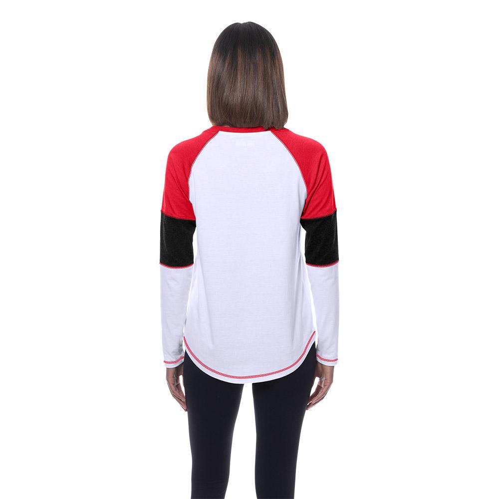 Chiefs 2025 New Era Women's White Long Sleeve T-Shirt