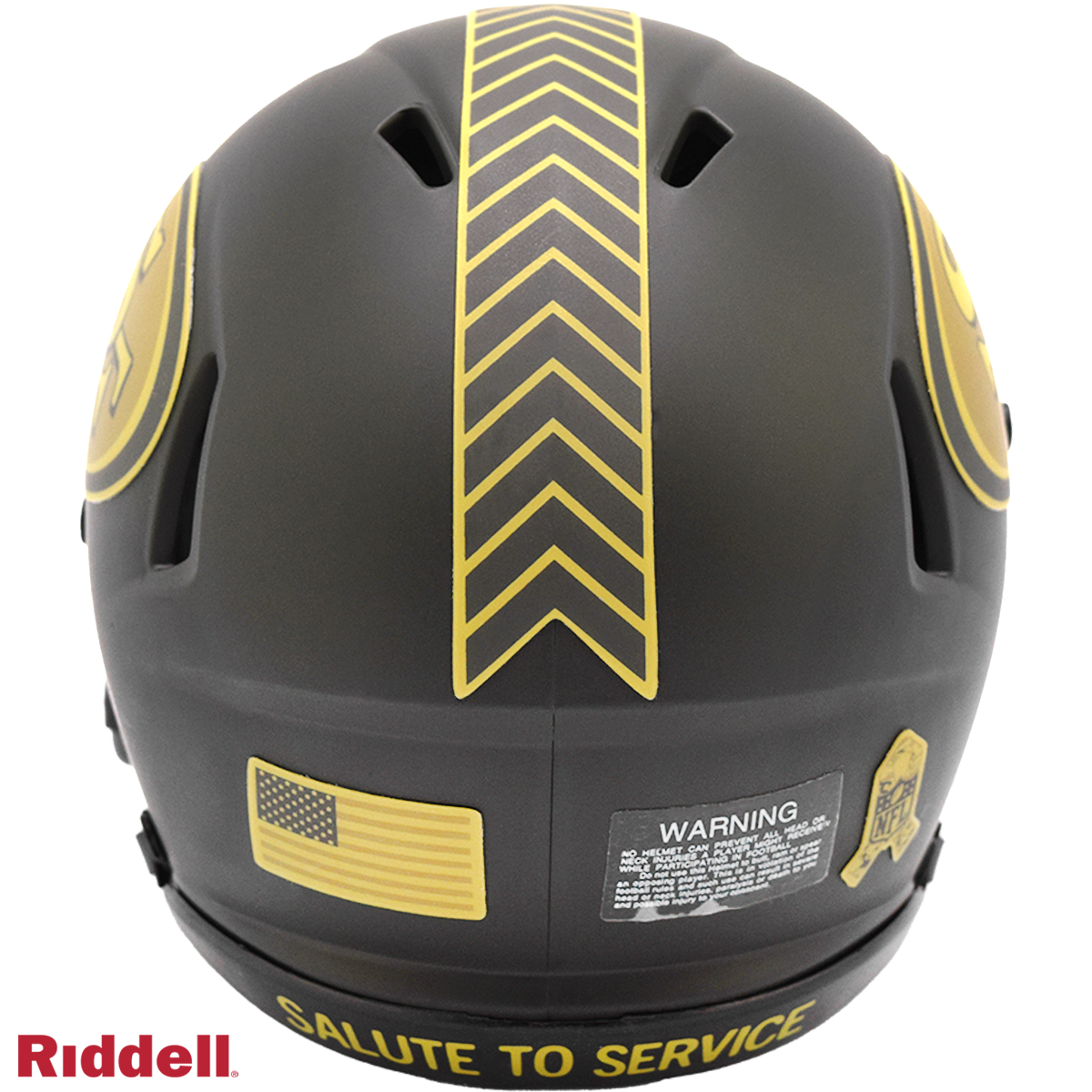 49ers 2025 Salute to Service Mini Helmet
