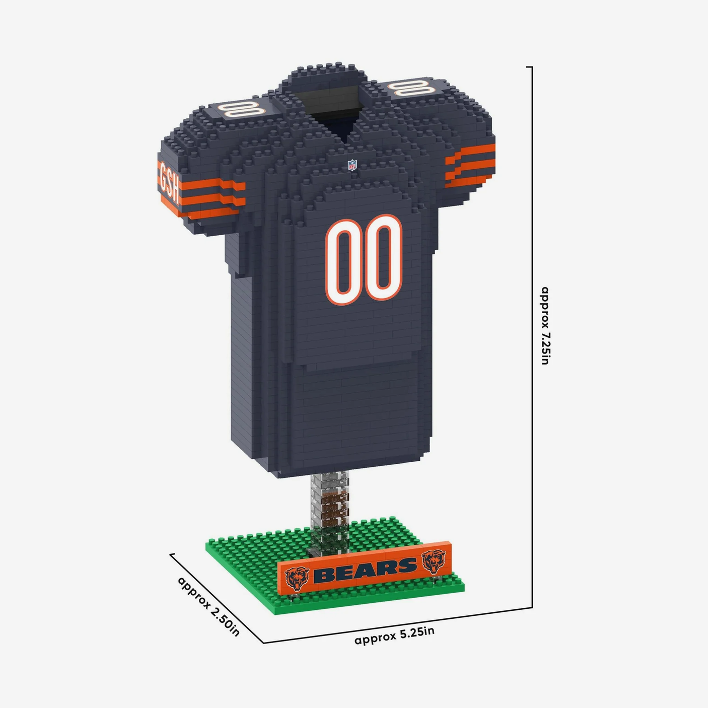 Bears 3D Brxlz Jersey