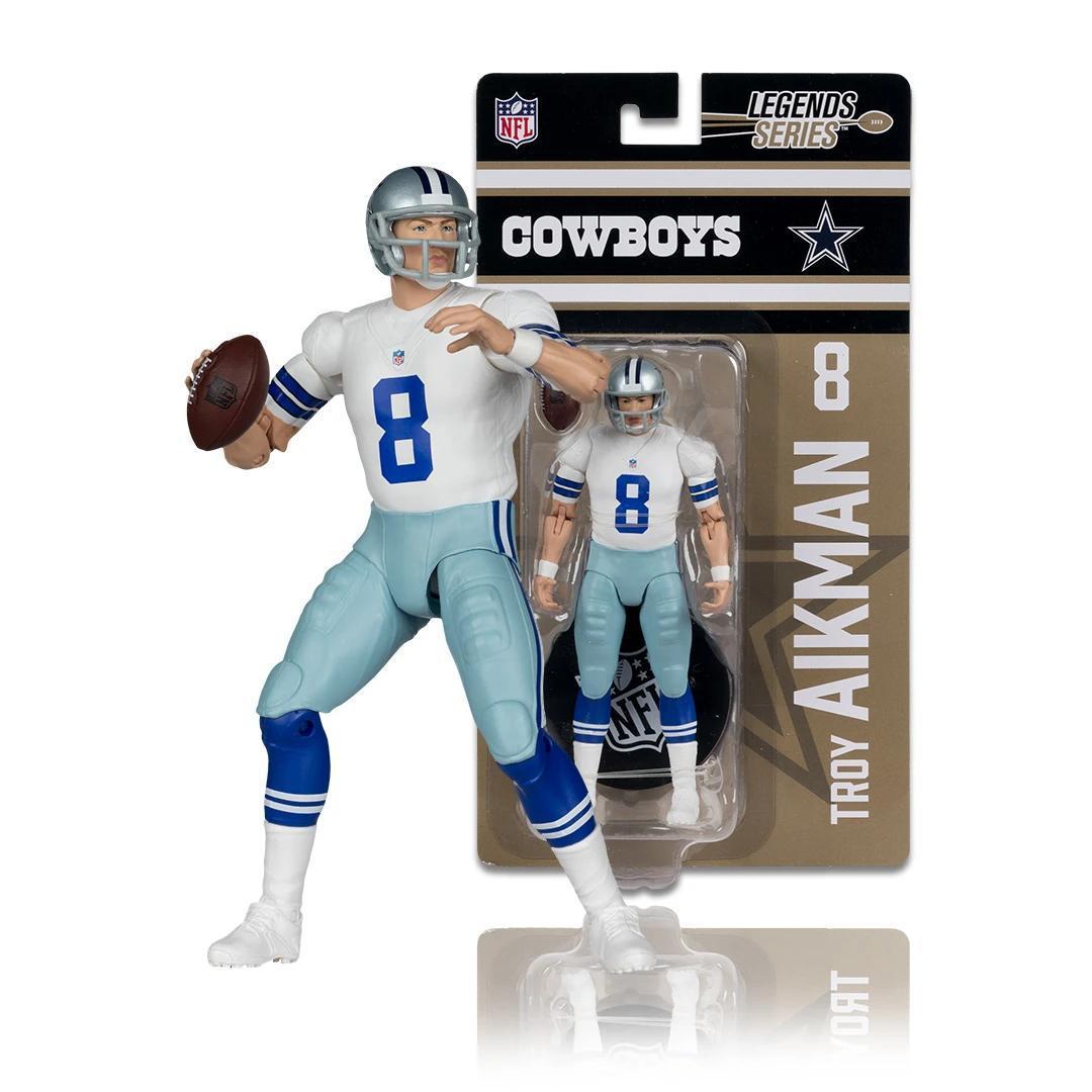 Cowboys Troy Aikman 6" Articulated Figure Pro Football Hall of Fame
