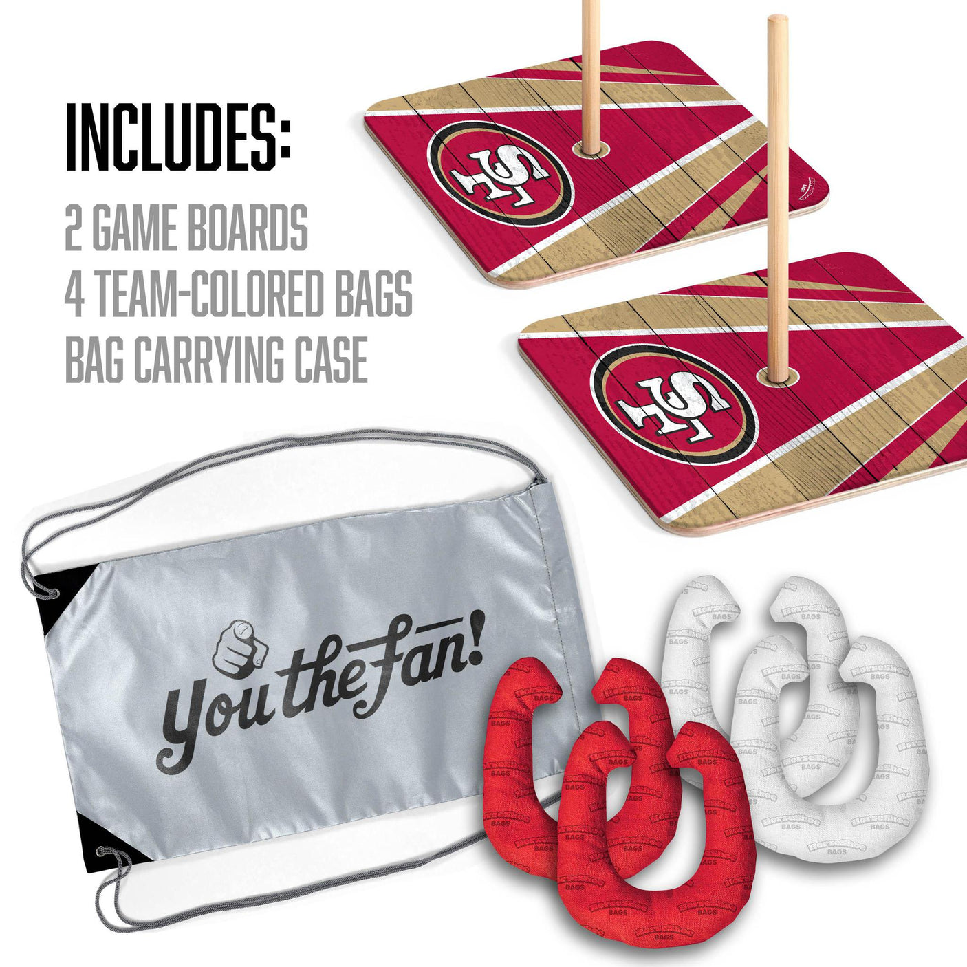 49ers HorseShoe Bag