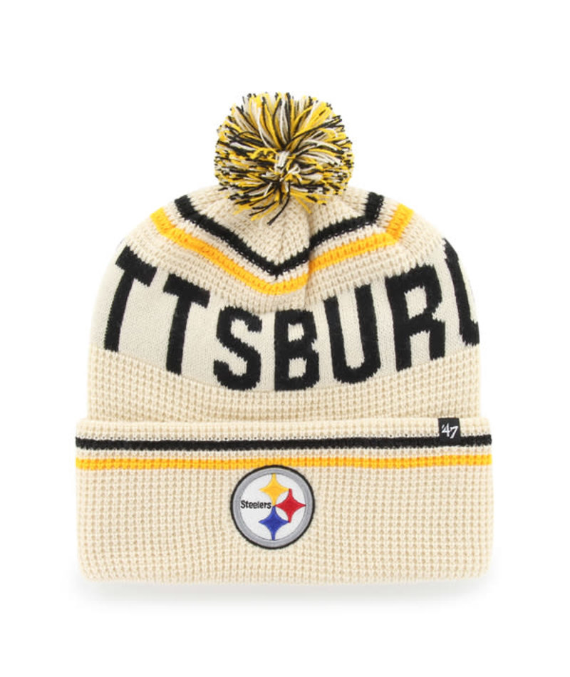 Steelers 2026 '47 Brand Men's Quattrle Cuff Knit Pro Football Hall of Fame