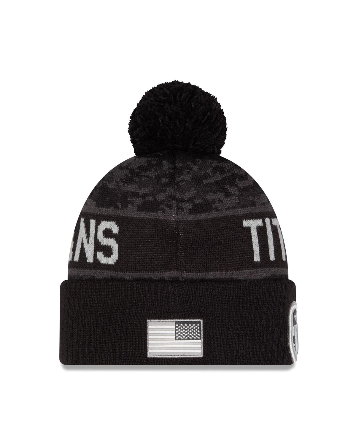Titans 2026 New Era Men's Salute to Service Knit Pro Football Hall of Fame