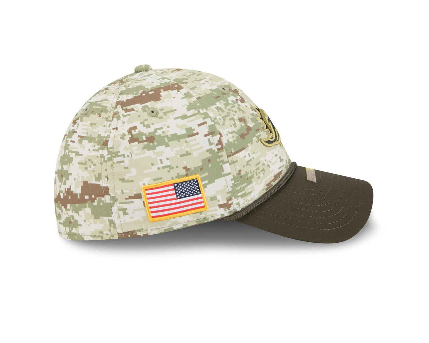 Dolphins 2025 New Era Men's 39THIRTY Salute to Service Hat