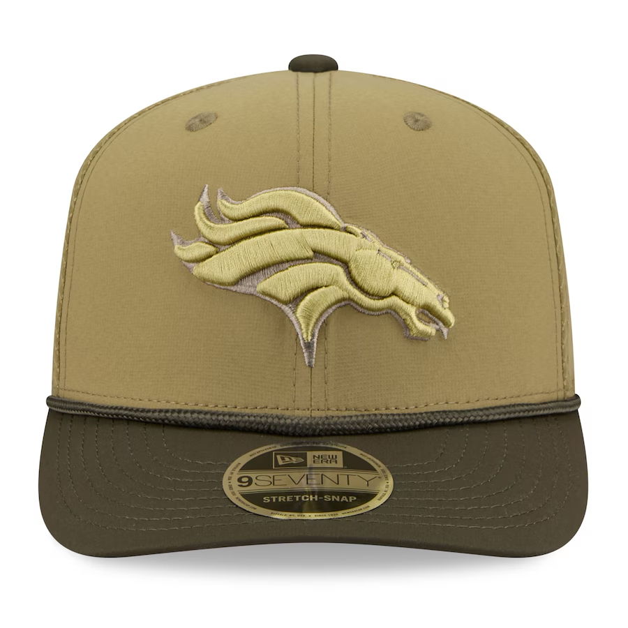 Broncos 2025 New Era Men's 9SEVENTY Salute to Service Hat