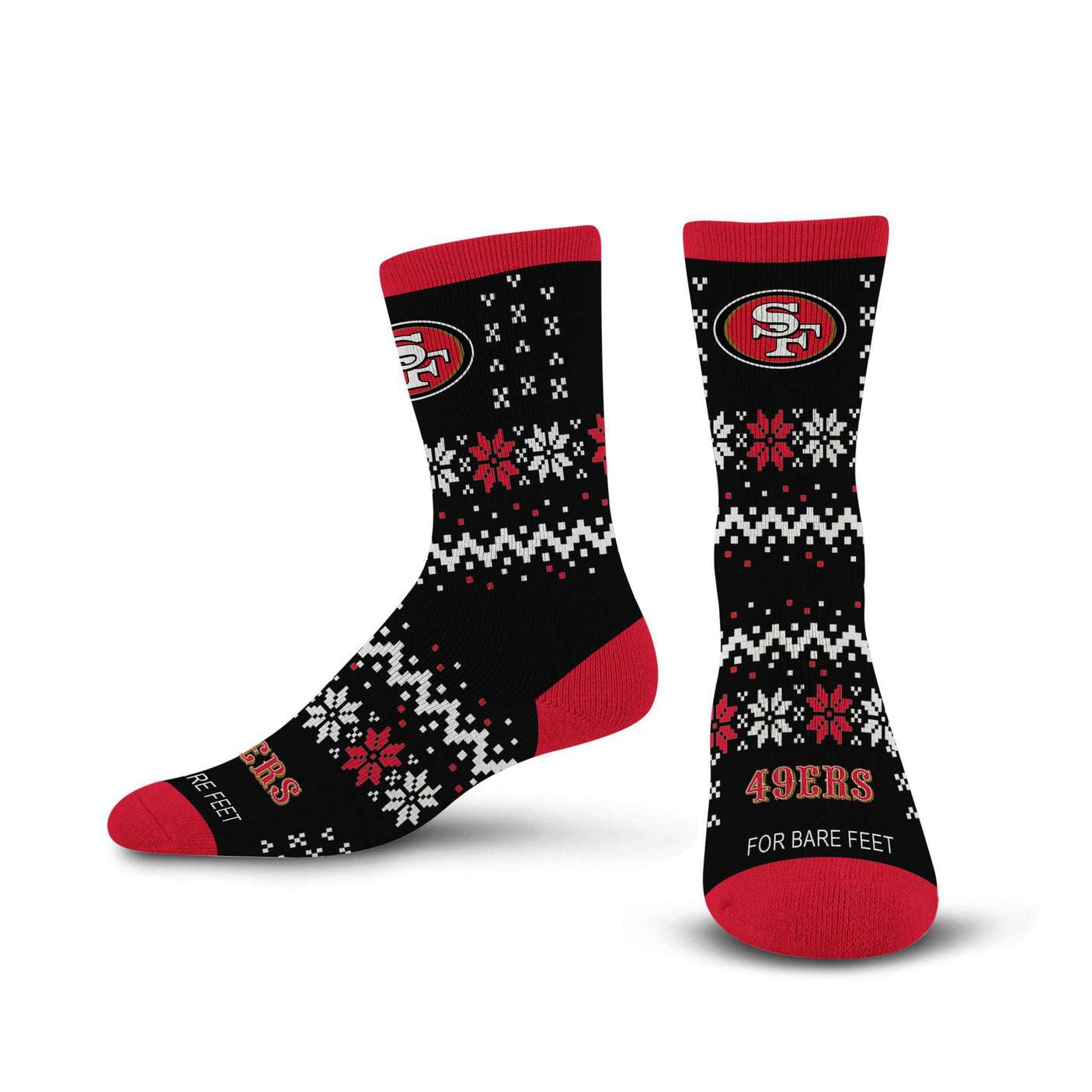 49ers 2025 Team Sweater Sock