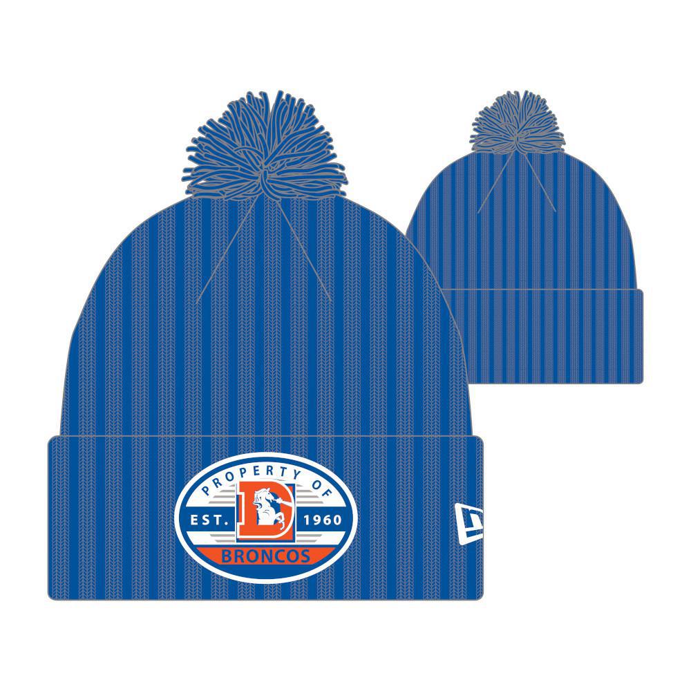 Broncos 2025 Men's New Era Property Knit