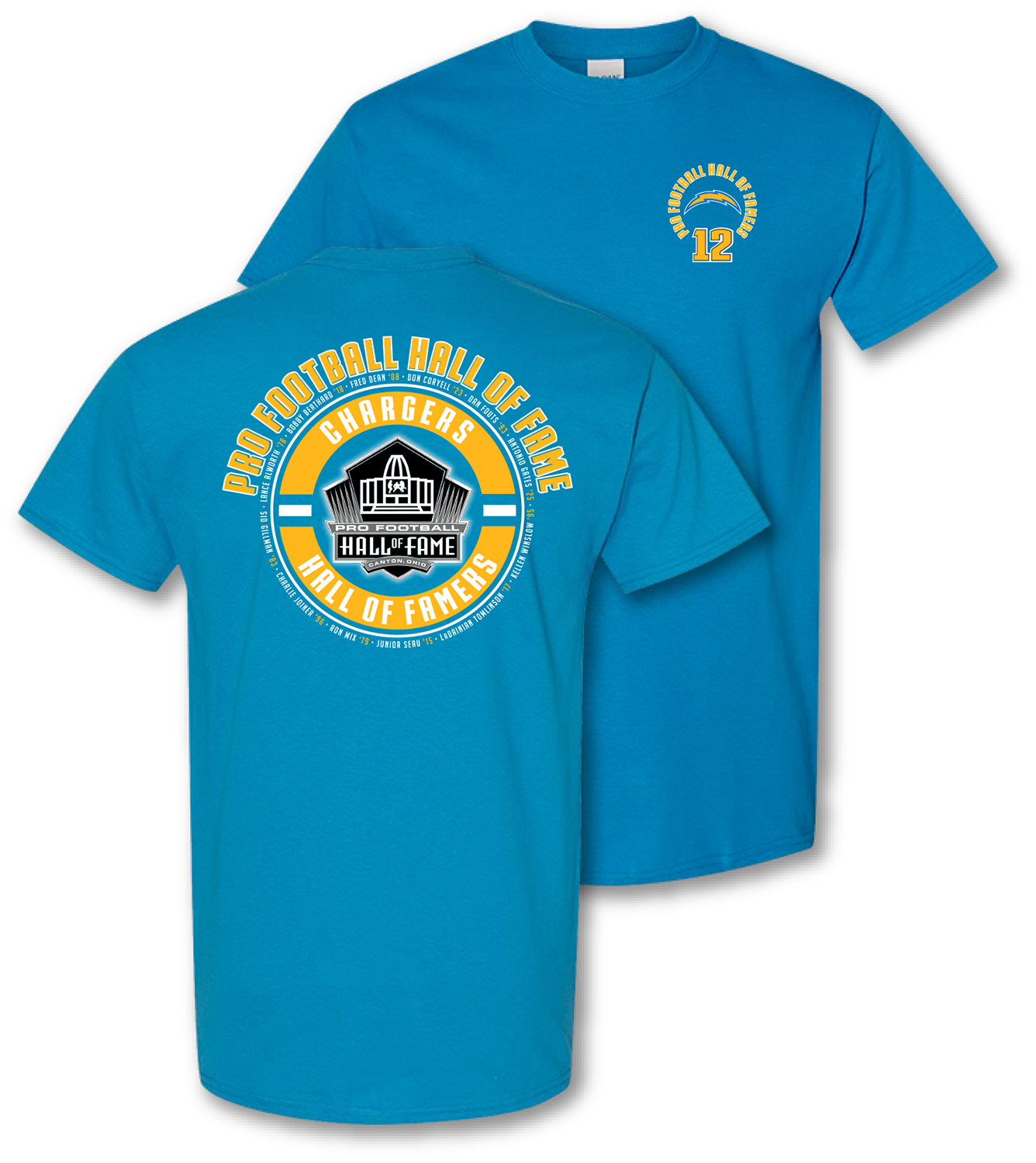 Chargers Hall of Famers T-Shirt