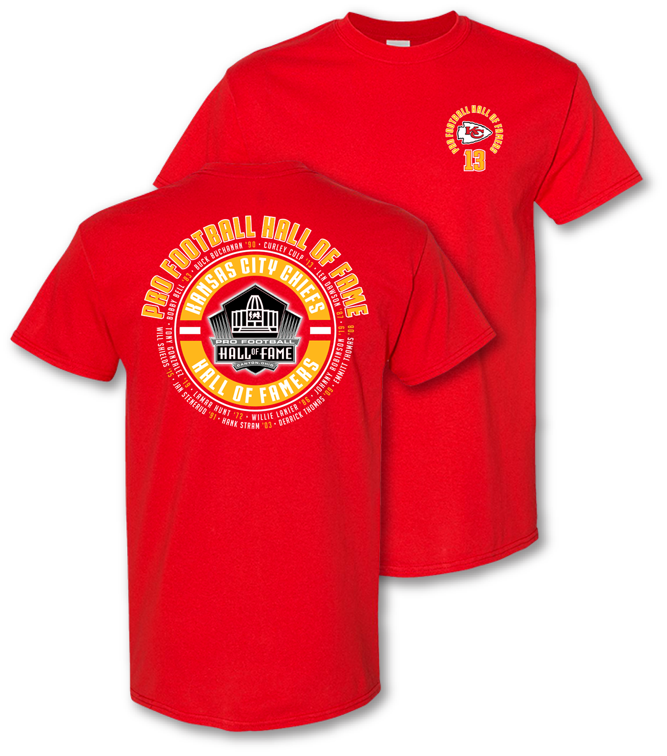 Chiefs Hall of Famers T-Shirt
