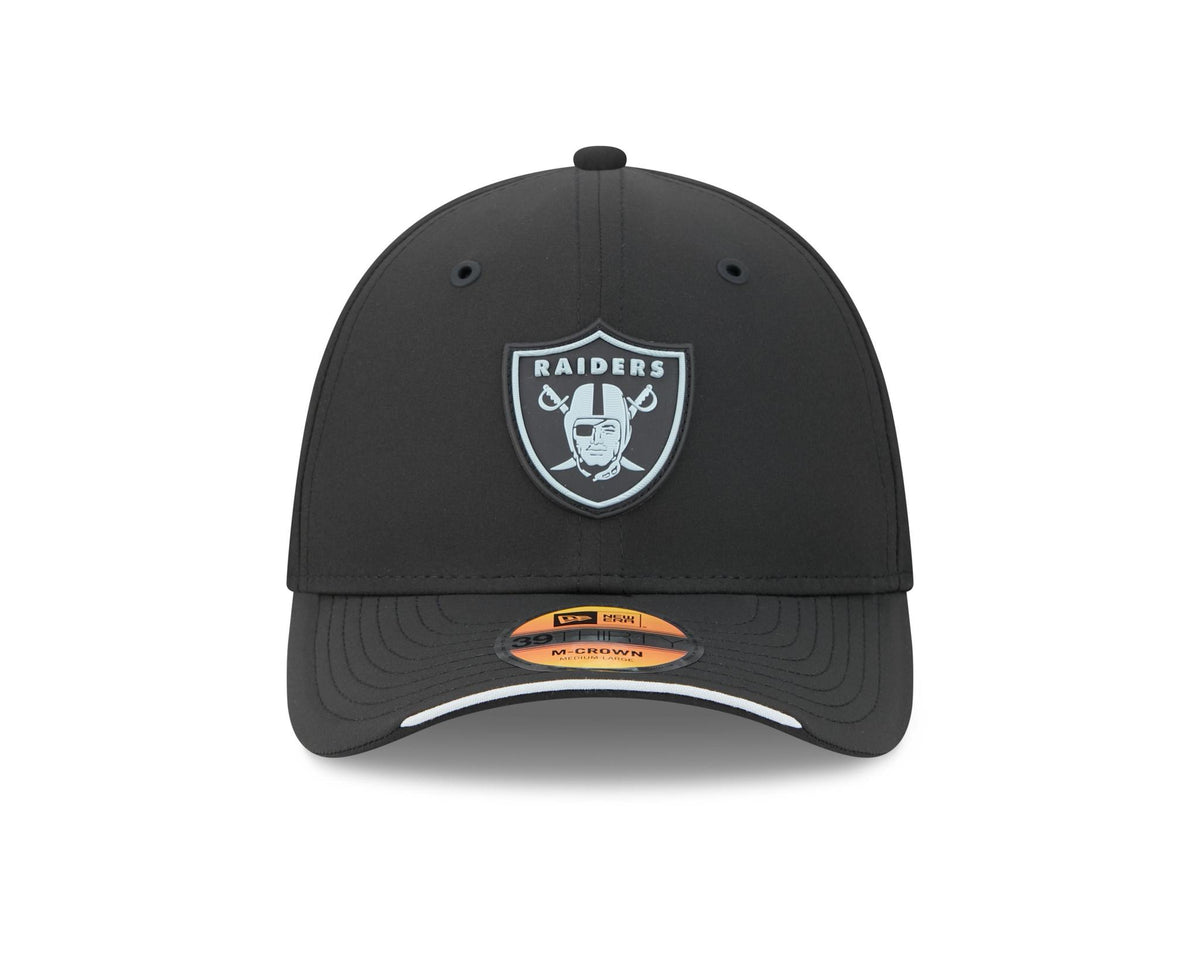 Raiders 2026 New Era Men's 39THIRTY Sideline Hat Pro Football Hall of Fame