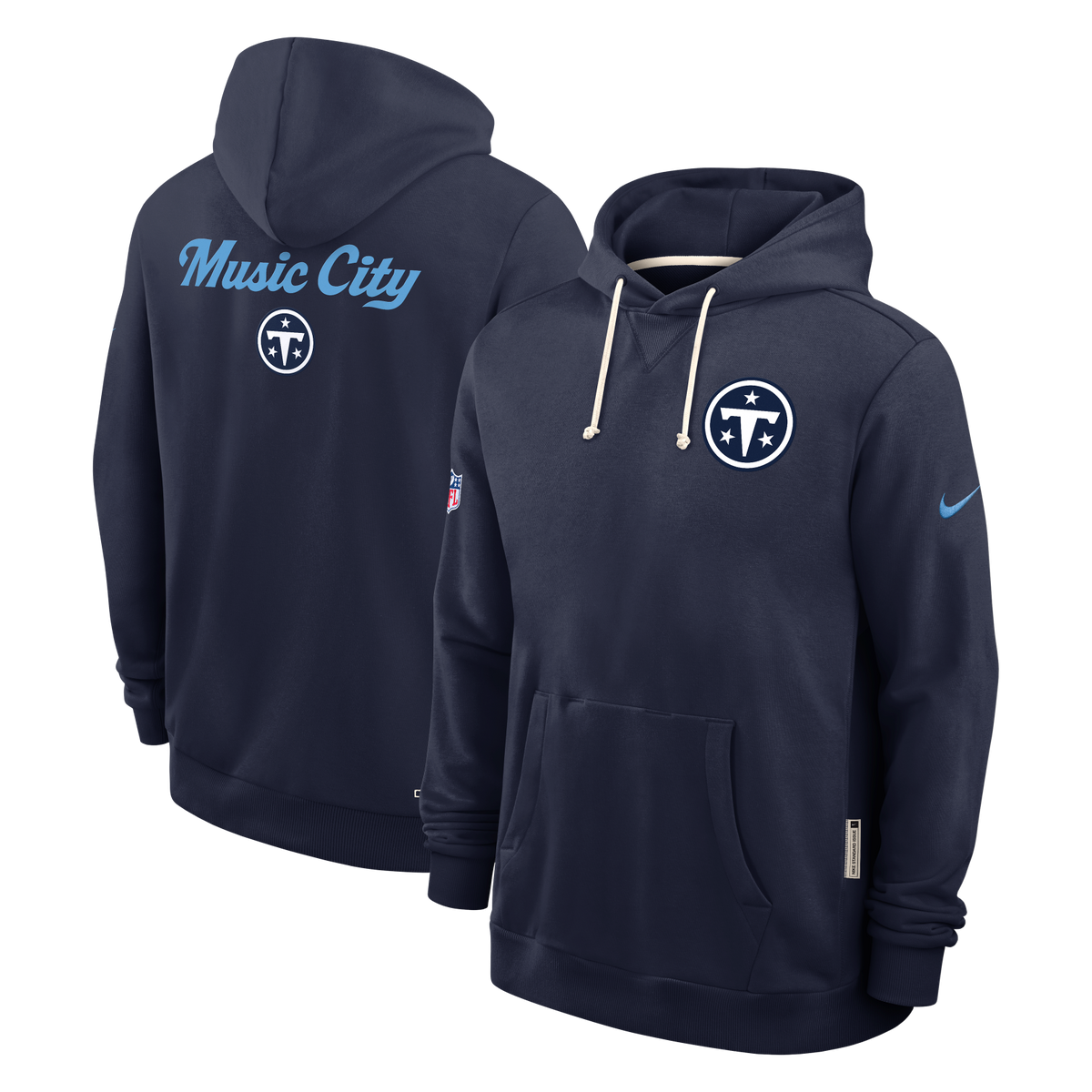 Titans 2026 Nike Men's Rivalries Dri-FIT Hoodie Pro Football Hall of Fame