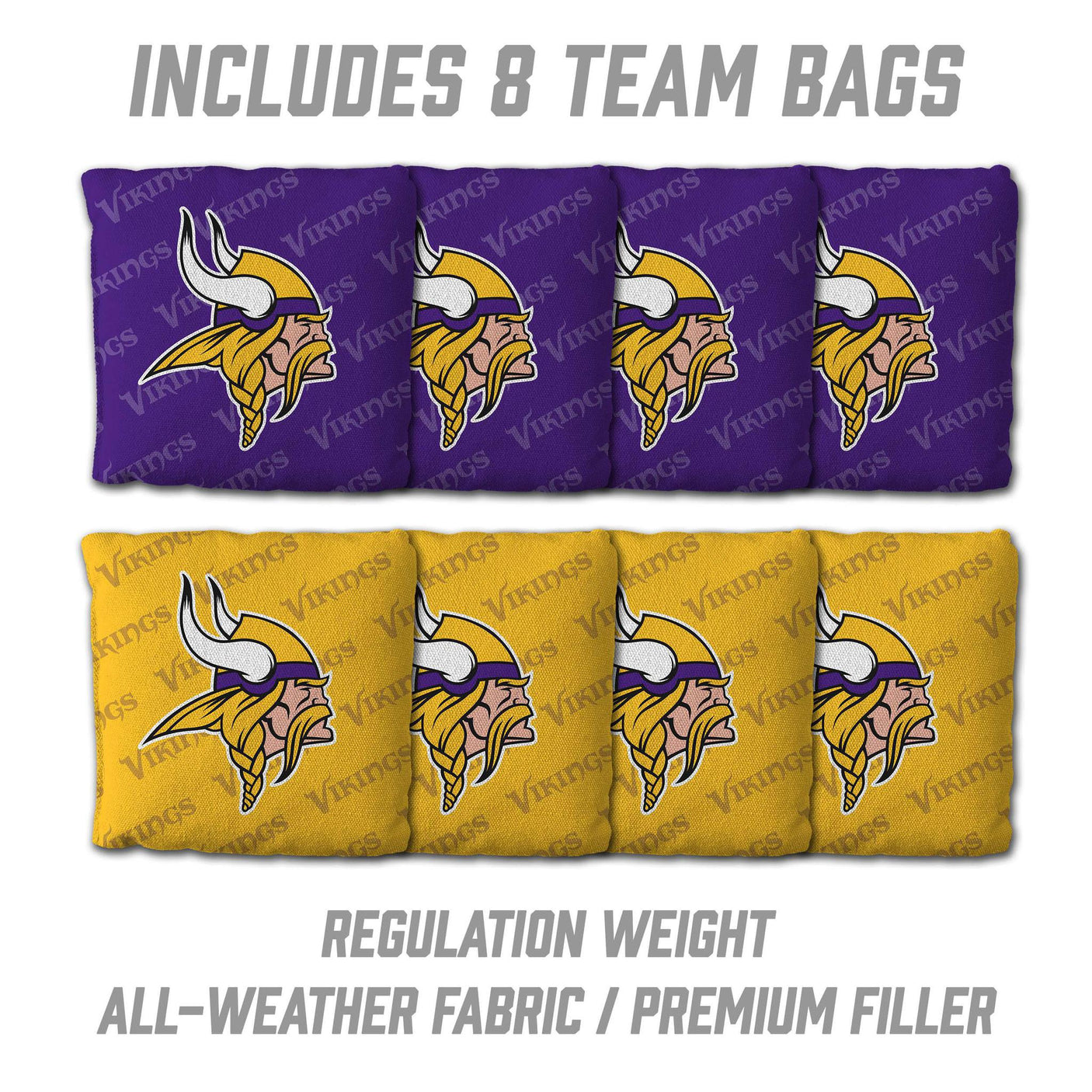 Vikings 2’ x 3’ Cornhole Game