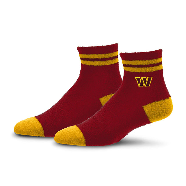 Commanders 2025 Stripe Cozy Sleep Sock