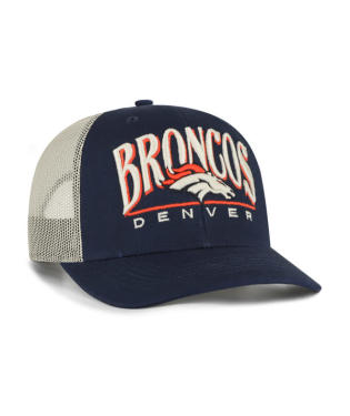Broncos 2025 '47 Brand Men's Arid Strap Trucker Hat