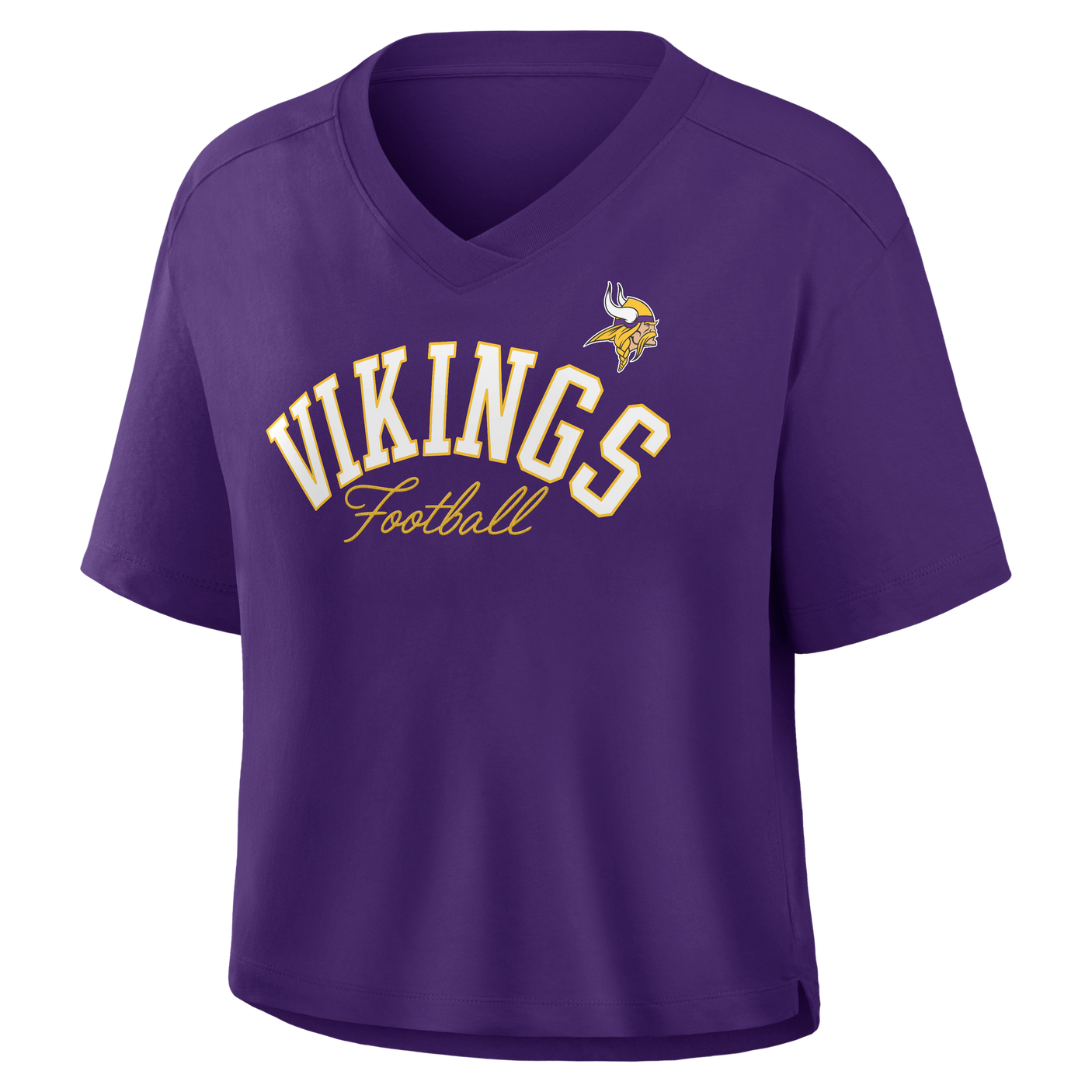 Vikings 2026 Fanatics Women's Oversized High Hip Fashion Top