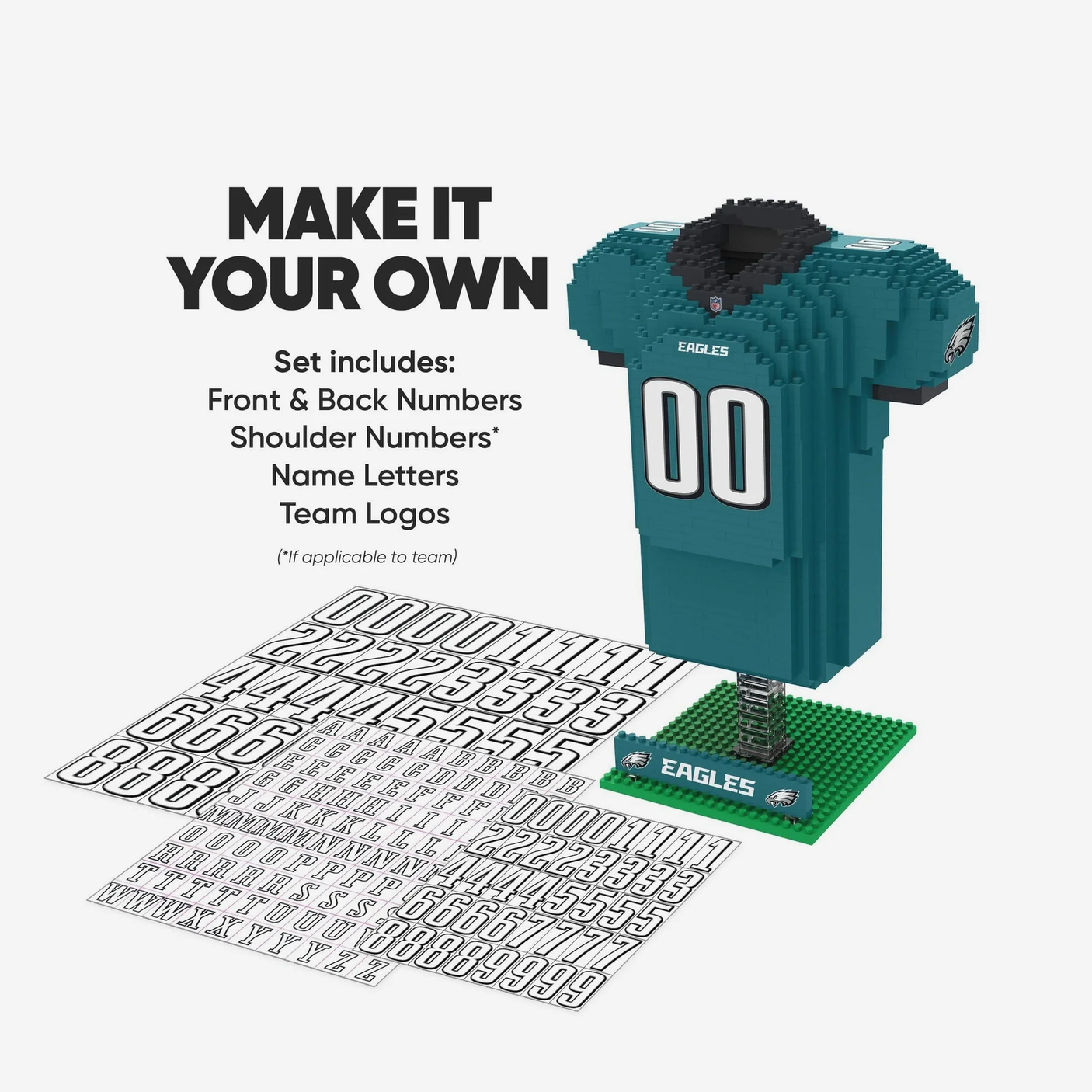 Eagles 3D Brxlz Jersey