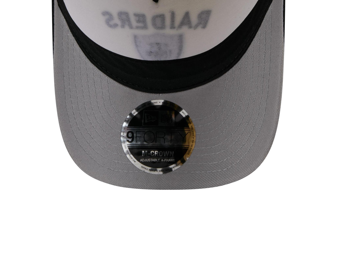 Raiders 2025 New Era 9FORTY Stretch Snap Color Way Draft Hat