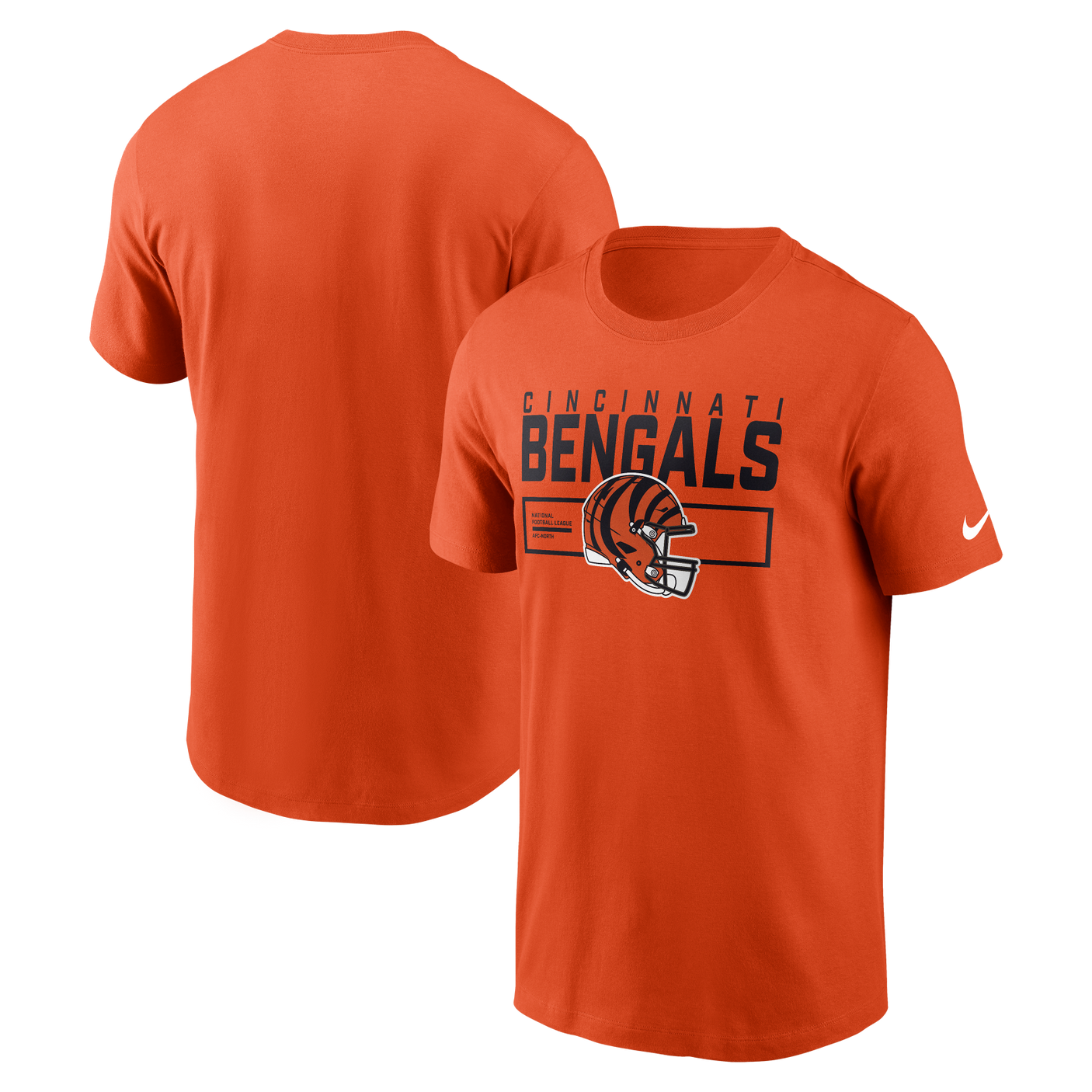 Bengals 2025 Men's Nike Helmet Essential T-Shirt