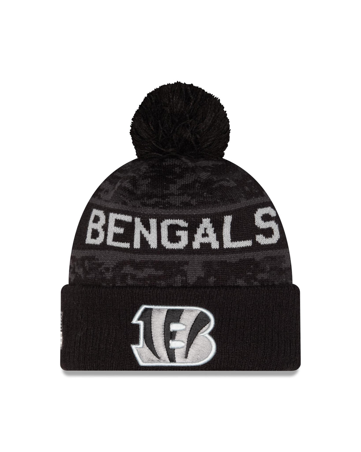 Bengals 2026 New Era Men's Salute to Service Knit Pro Football Hall of Fame