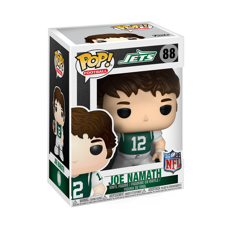 Jets Joe Namath Funko Pop! 88 Pro Football Hall of Fame
