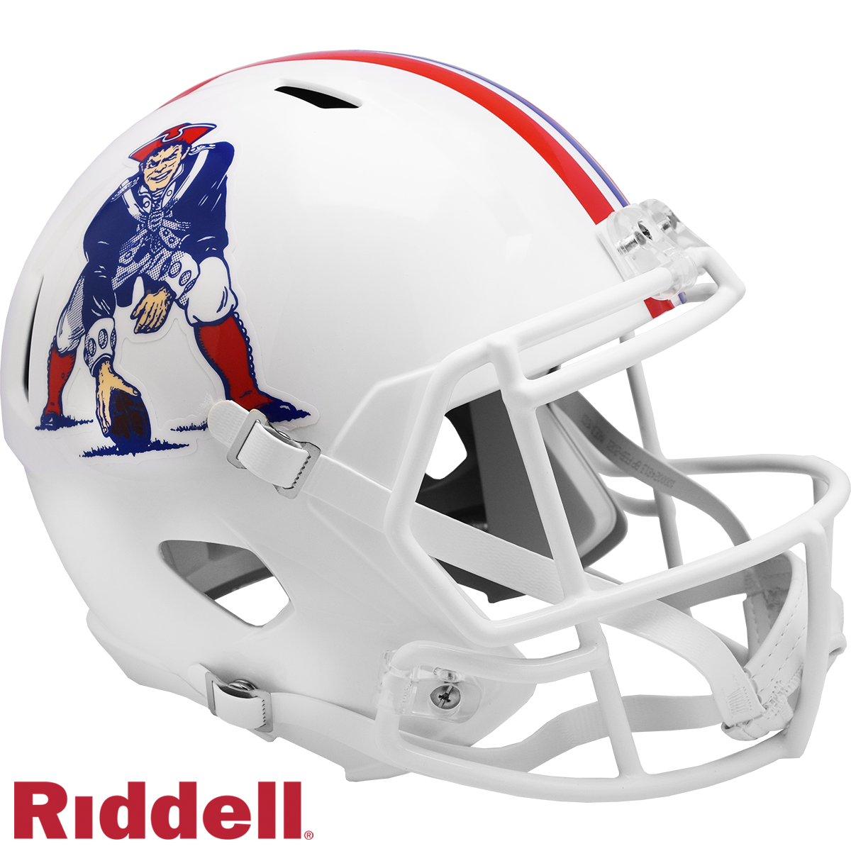 Patriots Speed Replica Throwback Helmet 82-89