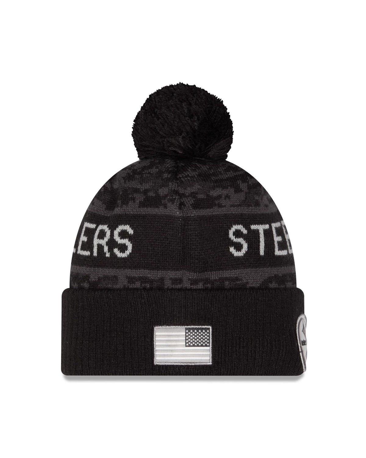 Steelers 2026 New Era Men's Salute to Service Knit Pro Football Hall of Fame