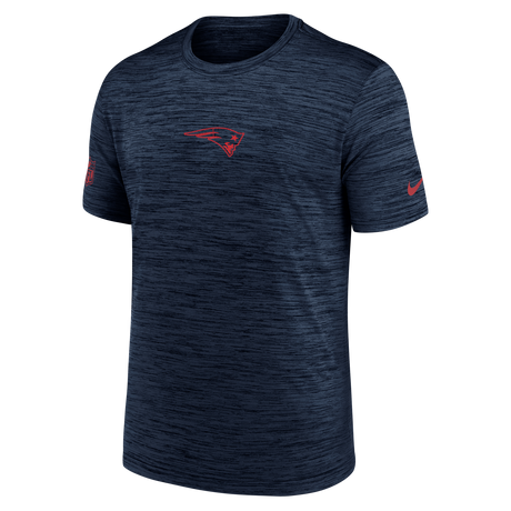 Patriots 2025 Nike Dri-Fit Sideline Team Issue Velocity T-Shirt