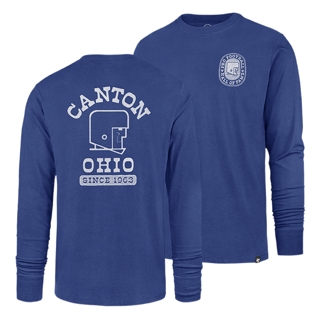 Hall of Fame 2026 '47 Brand Men's Old Helmet Long Sleeve T-Shirt