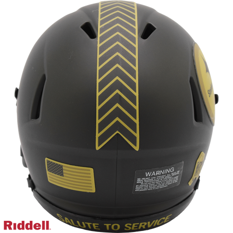 Steelers 2025 Salute to Service Mini Helmet