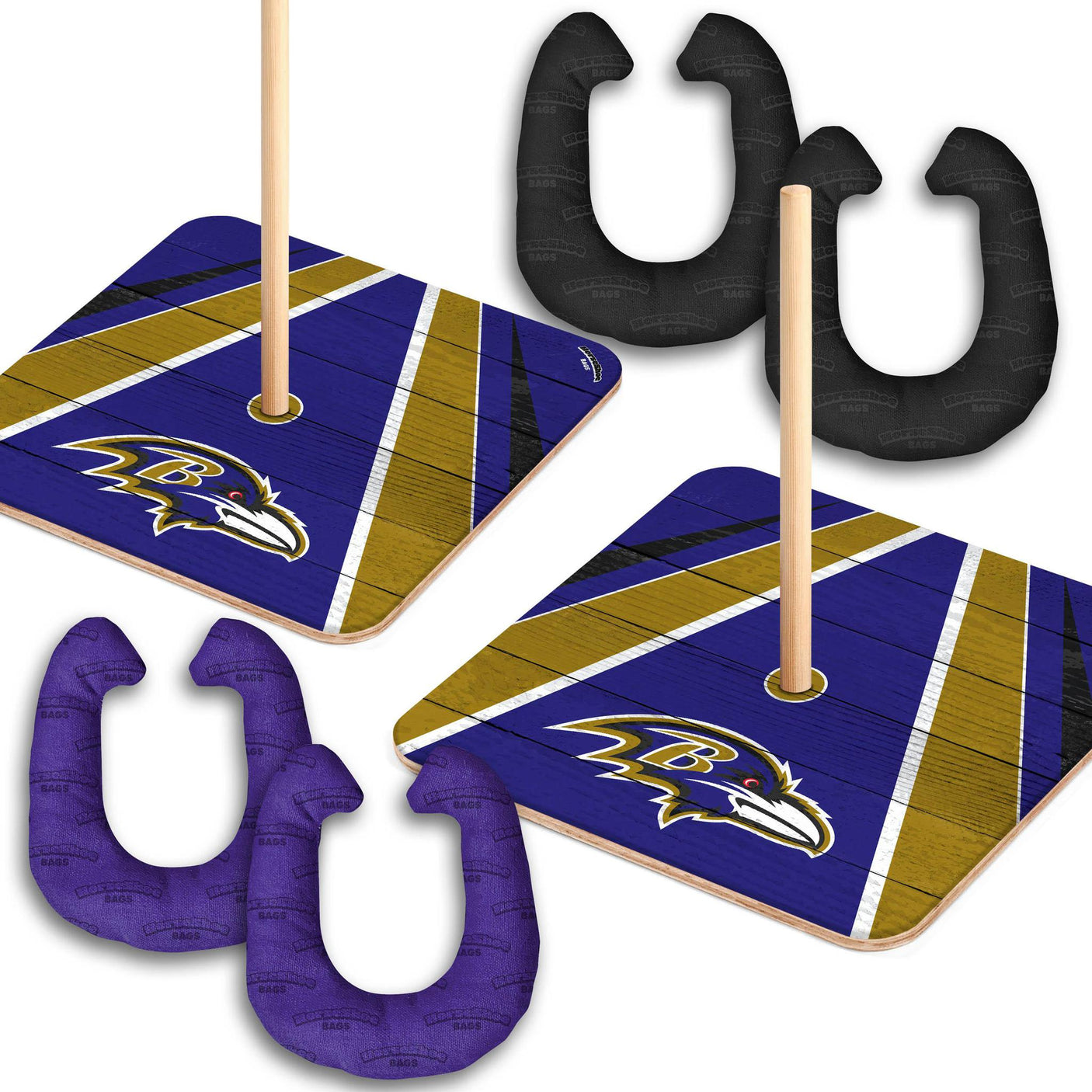 Ravens HorseShoe Bags