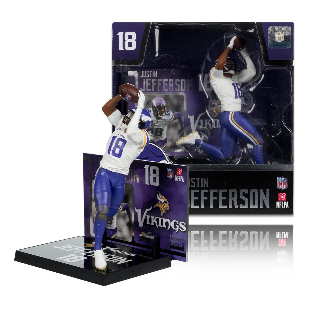 Justin Jefferson McFarlane's SportsPicks Legacy Series 7" Figure #60 Pro Football Hall of Fame