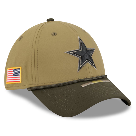 Cowboys 2025 New Era Men's 39THIRTY Salute to Service Hat