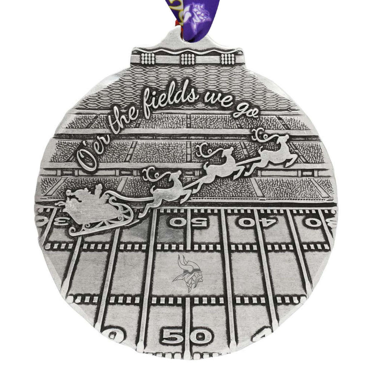 Vikings O'er The Fields We Go Ornament